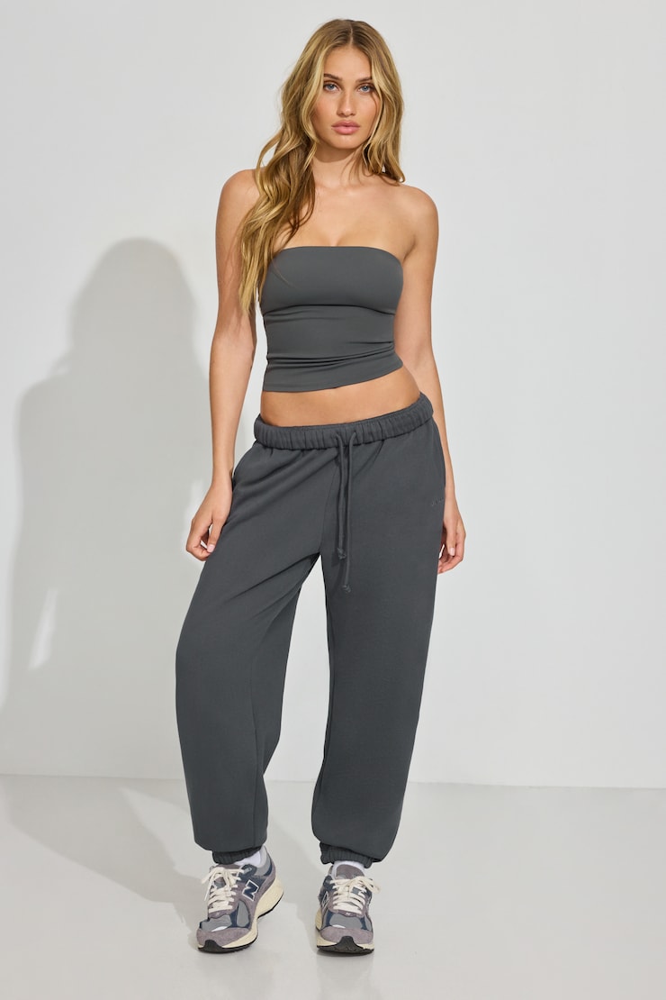 UltraFleece Boyfriend Sweatpants Grey