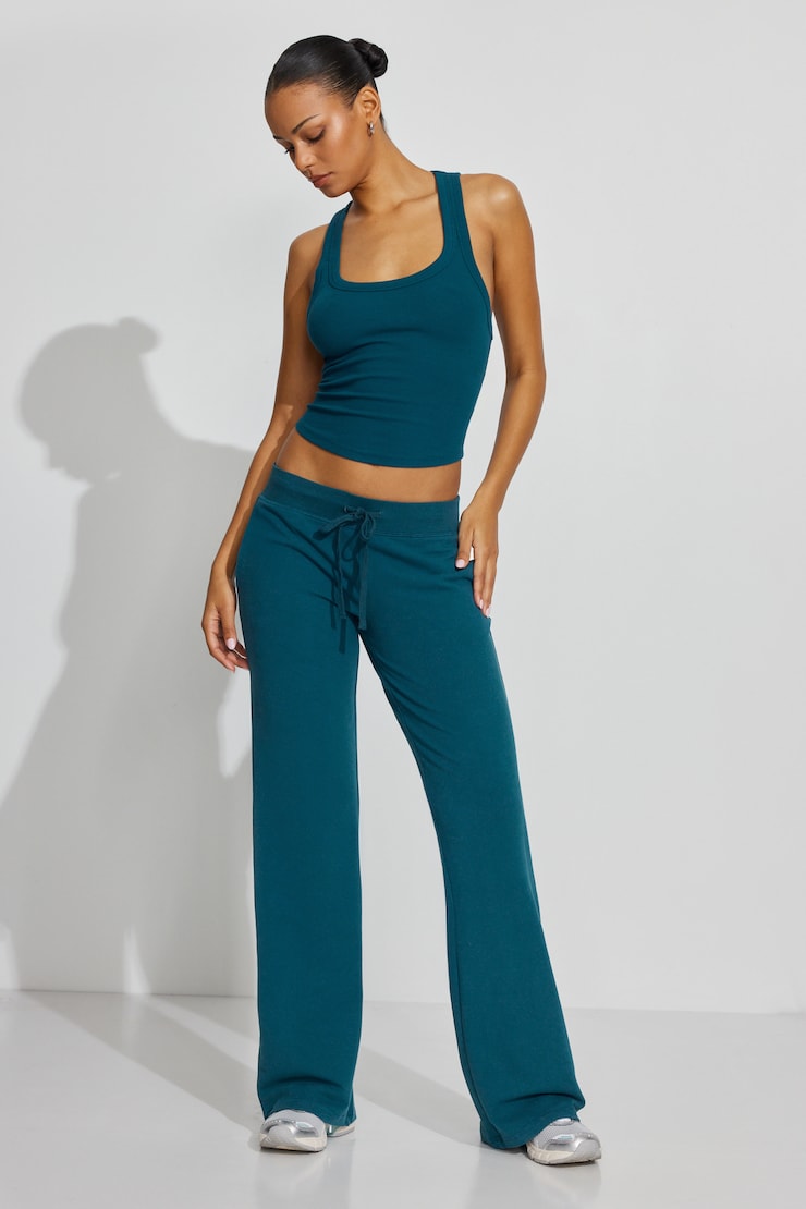 Snatch Booty Terry Pants Blue